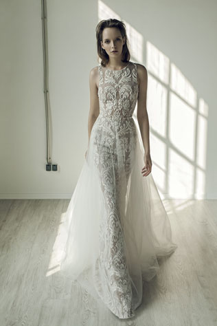 Коллекция свадебных платьев Ersa Atelier осень-зима 2017 