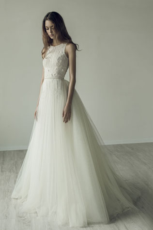 Коллекция свадебных платьев Ersa Atelier осень-зима 2017 