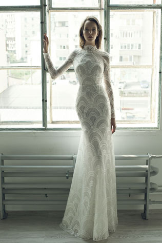 Коллекция свадебных платьев Ersa Atelier осень-зима 2017 