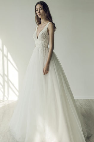 Коллекция свадебных платьев Ersa Atelier осень-зима 2017 