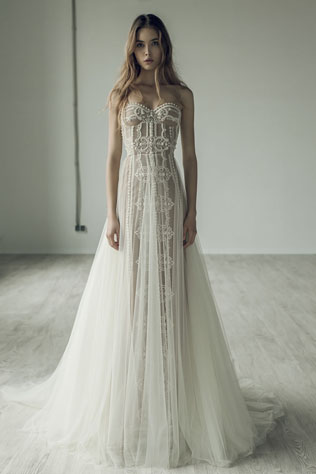 Коллекция свадебных платьев Ersa Atelier осень-зима 2017 