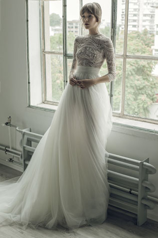 Коллекция свадебных платьев Ersa Atelier осень-зима 2017 