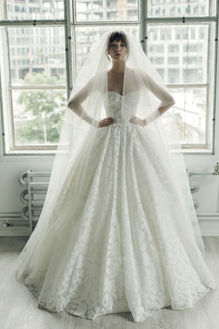 Коллекция свадебных платьев Ersa Atelier осень-зима 2017 