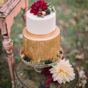 Вдохновение: 38 тортов для осенней свадьбы 