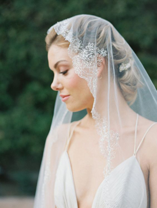 Фата-мантилья: секреты выбора 