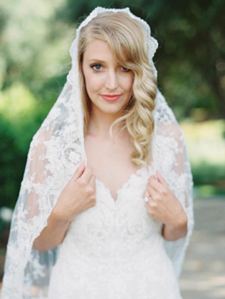 Фата-мантилья: секреты выбора 