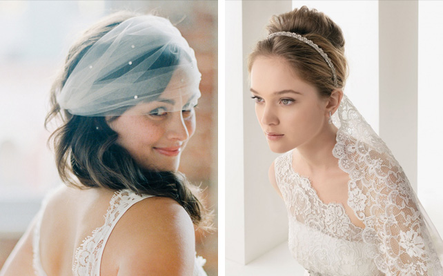 Девушка с фатой