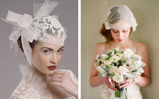 Девушка с фатой