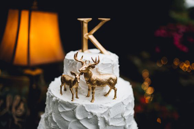 В ожидании зимы: фигурки оленей для декора свадьбы 