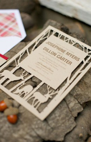 В ожидании зимы: фигурки оленей для декора свадьбы 