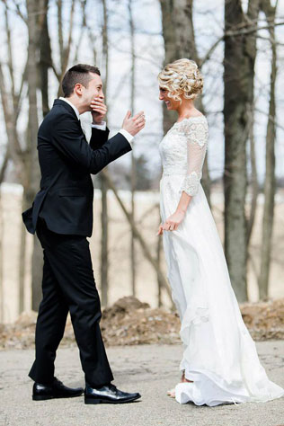 First Look: 50 незабываемых свадебных фотографий 