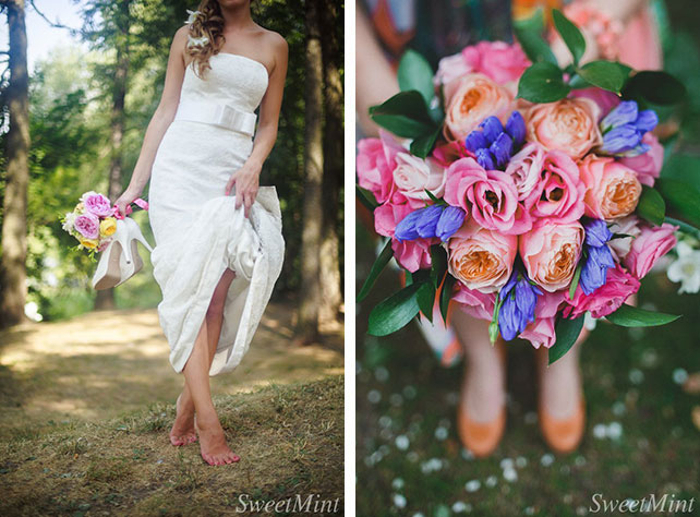 Флористы о цветах, трогательная пионовидная роза, букет невесты из пионовидных роз