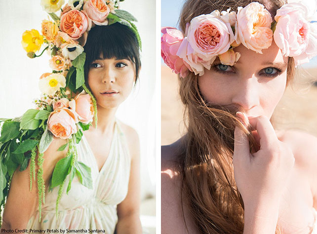 флористы о цветах, пионовидная роза, венок невесты из пионовидных роз