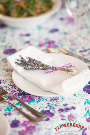 лаванда в декоре свадьбы