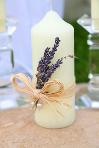 лаванда в декоре свадьбы