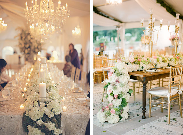 Роскошное украшение для стола, цветочные раннеры, роскошный стиль