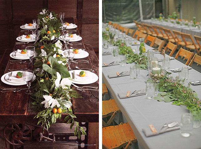 Роскошное украшение для стола, цветочные раннеры в рустикальном стиле