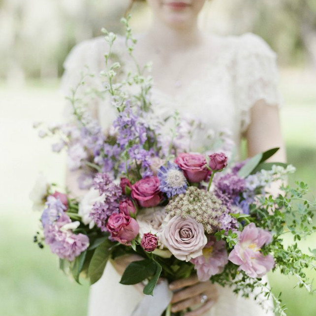 Составляем свадебный букет из живых цветов своими руками