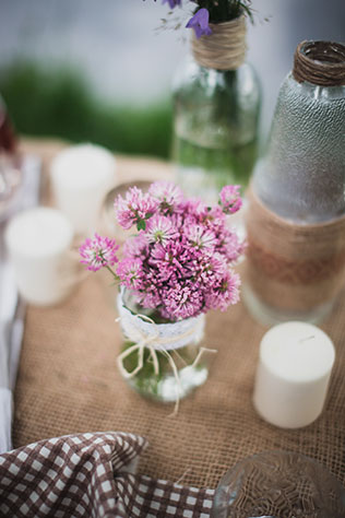 Фотосессия lovestory в стиле рустик, флористика