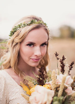 Свадебная фотосессия на качелях, образ невесты