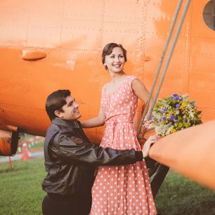 Фотосессия на аэродроме