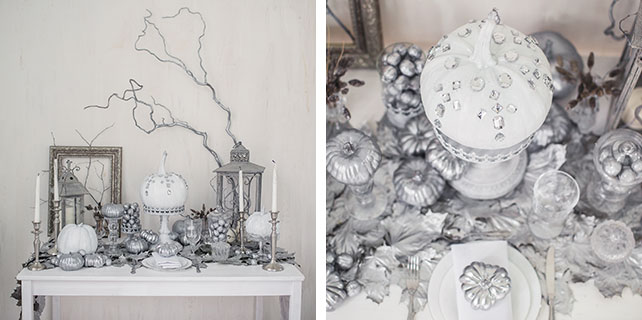  Frozen autumn, свадьба в серебристом цвете, декор свадьбы тыквами