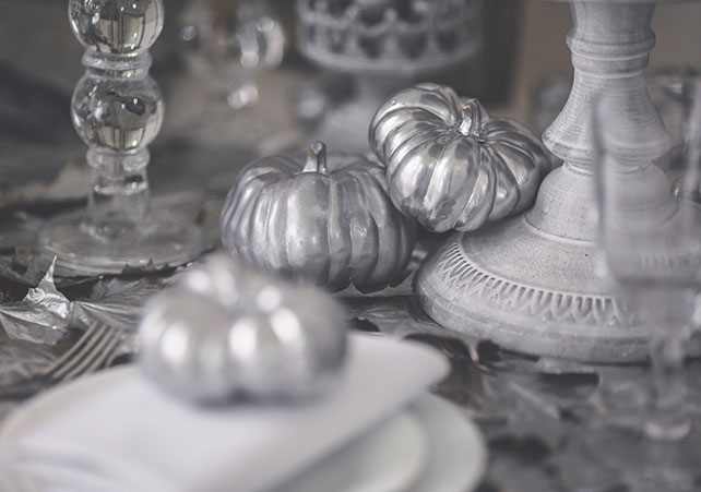 Frozen autumn, свадьба в серебристом цвете, декор свадьбы маленькими тыквами