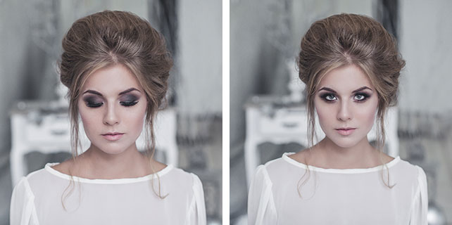 Frozen autumn, свадьба в серебристом цвете, образ невесты, макияж, прическа