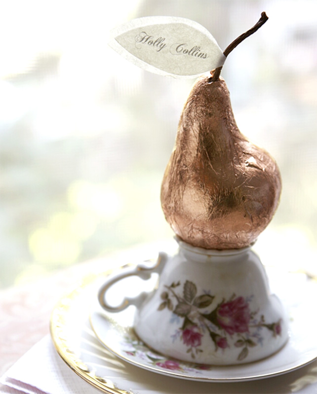 Бонбоньерки с фруктами для свадьбы