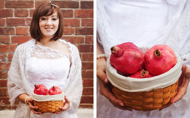 Бонбоньерки с фруктами для свадьбы