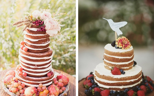 Фрукты в декоре свадебного стола