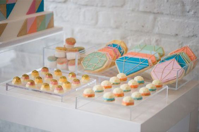 Законы геометрии: 45 идей для стильной свадьбы 