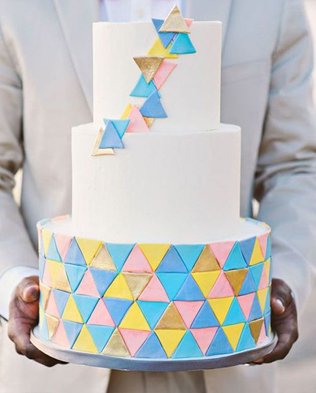 Законы геометрии: 45 идей для стильной свадьбы 