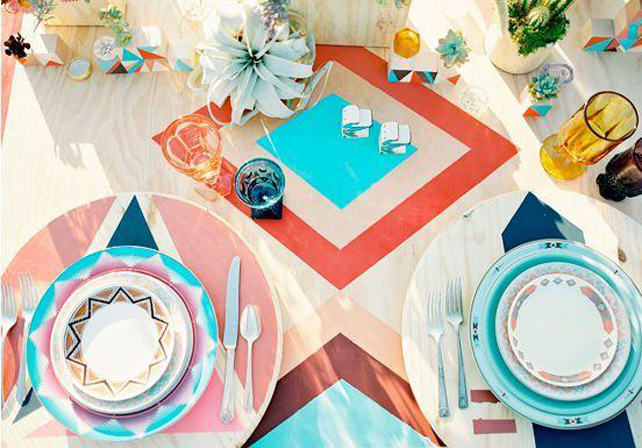 Законы геометрии: 45 идей для стильной свадьбы 