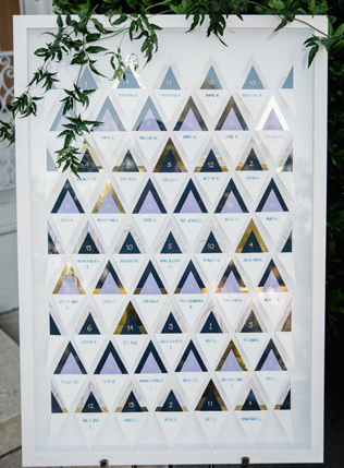 Законы геометрии: 45 идей для стильной свадьбы 