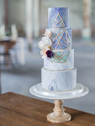 Законы геометрии: 45 идей для стильной свадьбы 