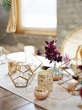 Законы геометрии: 45 идей для стильной свадьбы 