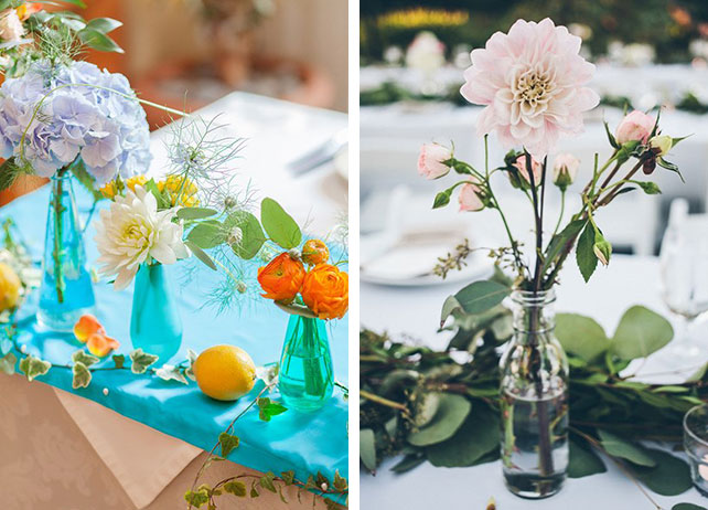 Георгины в декоре свадьбы