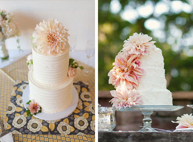 Георгины в декоре свадьбы