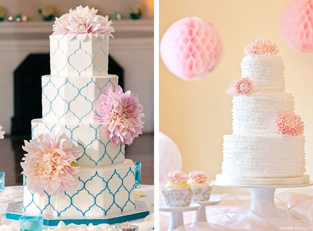 Георгины в декоре свадьбы