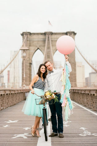 Гигантские воздушные шары, love story с большими шарами