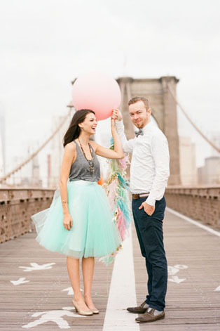 Гигантские воздушные шары, love story с большими шарами