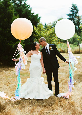 Воздушный шар Жених и невеста