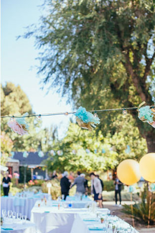 Гигантские воздушные шары, место торжества