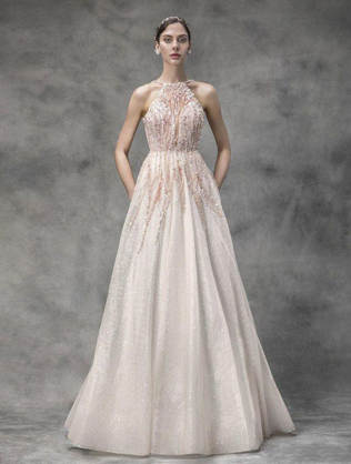 Glam Rock: искрящиеся и дерзкие свадебные платья Victoria Kyriakides 2020