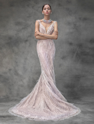 Glam Rock: искрящиеся и дерзкие свадебные платья Victoria Kyriakides 2020 