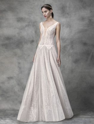 Glam Rock: искрящиеся и дерзкие свадебные платья Victoria Kyriakides 2020