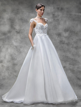 Glam Rock: искрящиеся и дерзкие свадебные платья Victoria Kyriakides 2020