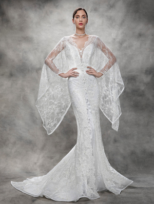 Glam Rock: искрящиеся и дерзкие свадебные платья Victoria Kyriakides 2020