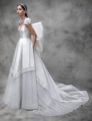 Glam Rock: искрящиеся и дерзкие свадебные платья Victoria Kyriakides 2020 